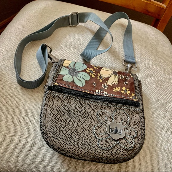 Haiku Bags Haiku Sharon Eisenhauer Coated Canvas Floral Print Vegan